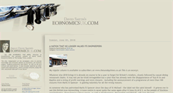 Desktop Screenshot of economicsuk.com